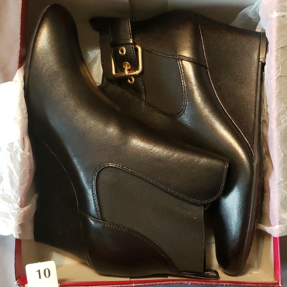 Wedge Booties